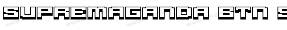 Supremaganda BTN Shadow字体转换
